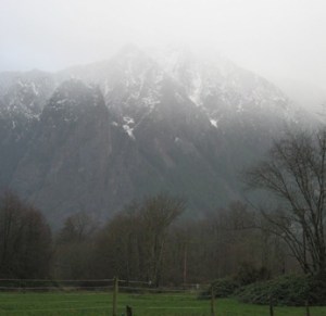 Mount Si Christmas Eve by Tommia Wright