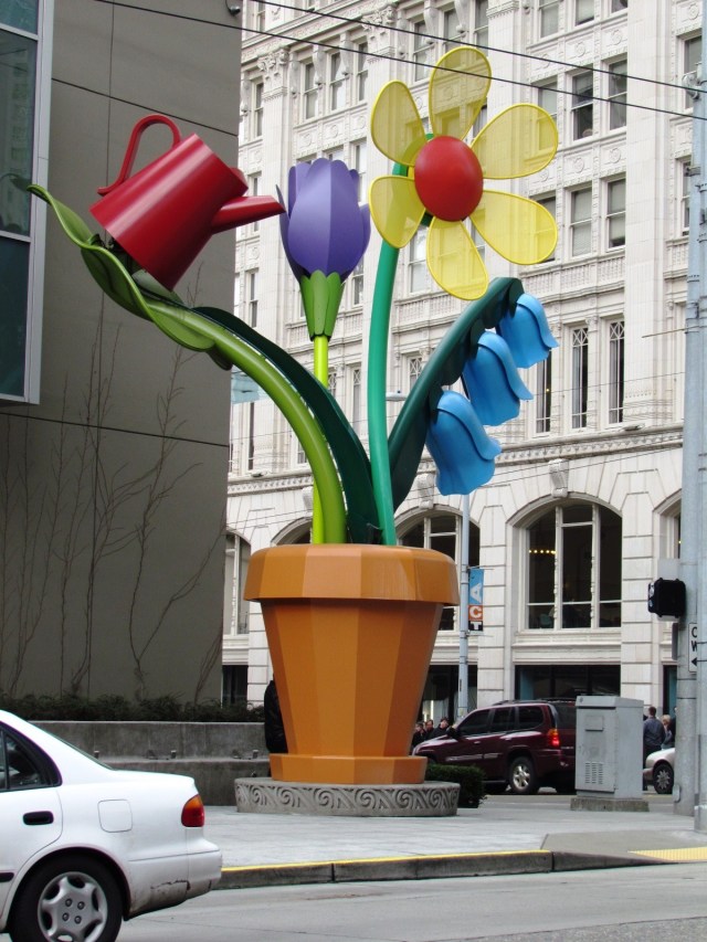Corner Flowerpot by Tommia Wright