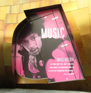 Jimi Hendrix at the EMP by Tommia Wright