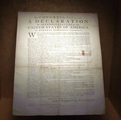 Declaration of Independence at DPL by Tommia Wright