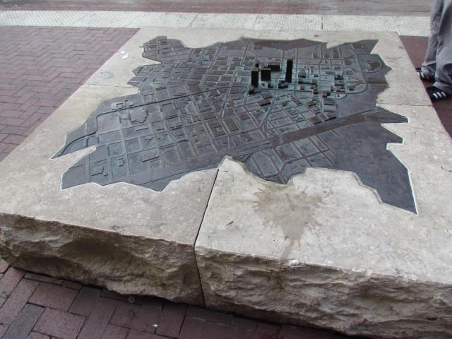 Downtown Map by Tommia Wright