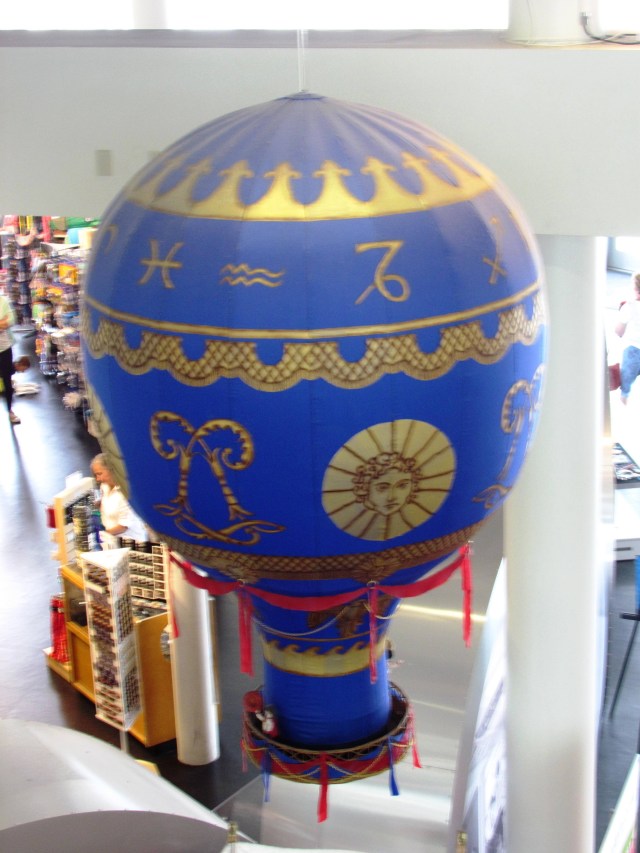 The Montgolfier Brothers Balloon by Tommia Wright