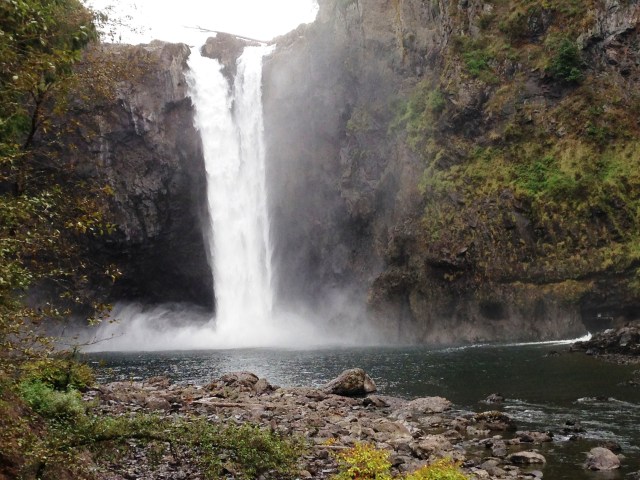 Snoqualmie Falls in the Fall