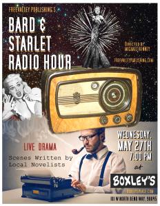 Bard &amp; Starlet Radio Hour Flyer Final